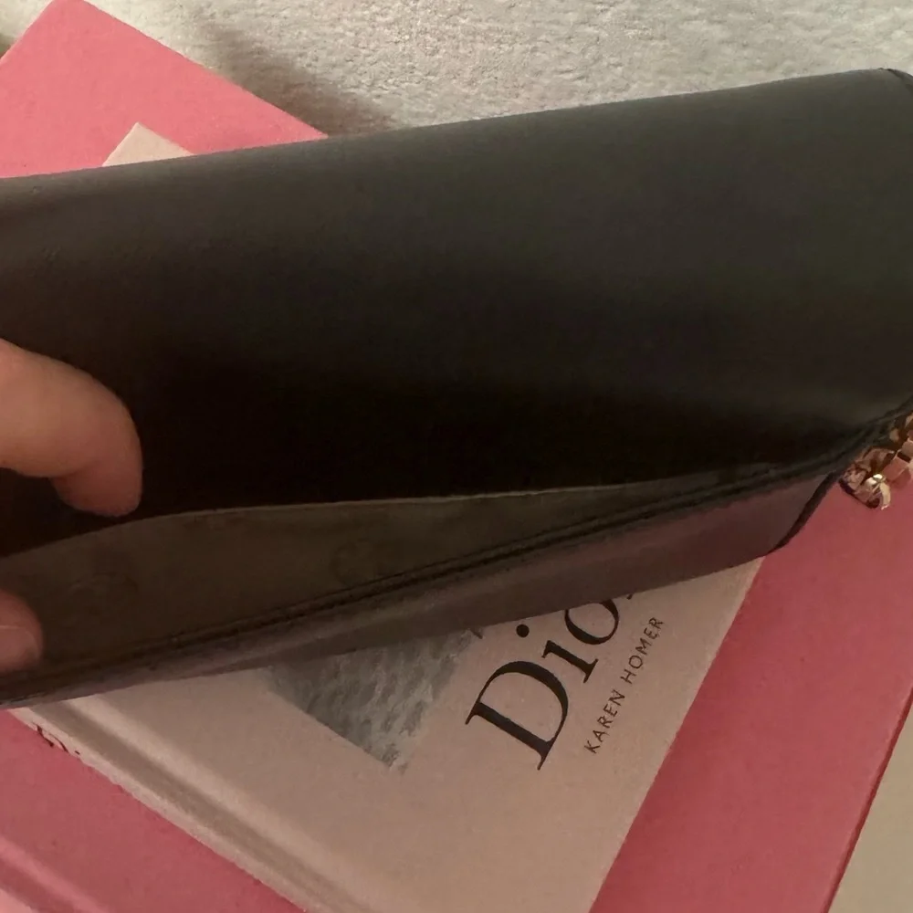 Tory Burch Robinson Black and Gold Chain Mini Saffiano Leather CrossBody Bag - Picture 6 of 14